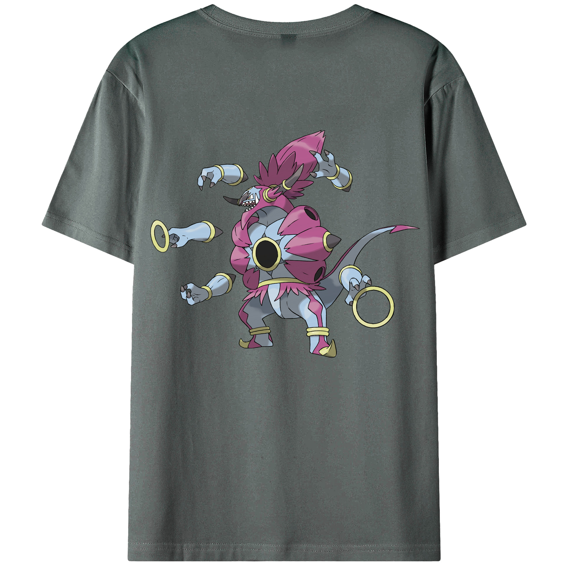 （画像用） ポケットモンスター Pokémon 綿100％半袖Tシャツ（背面プリント）